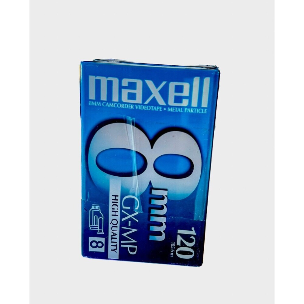 Maxell 8mm GX-MP High Quality Metal Camcorder Videotape Tapes Lot of 3